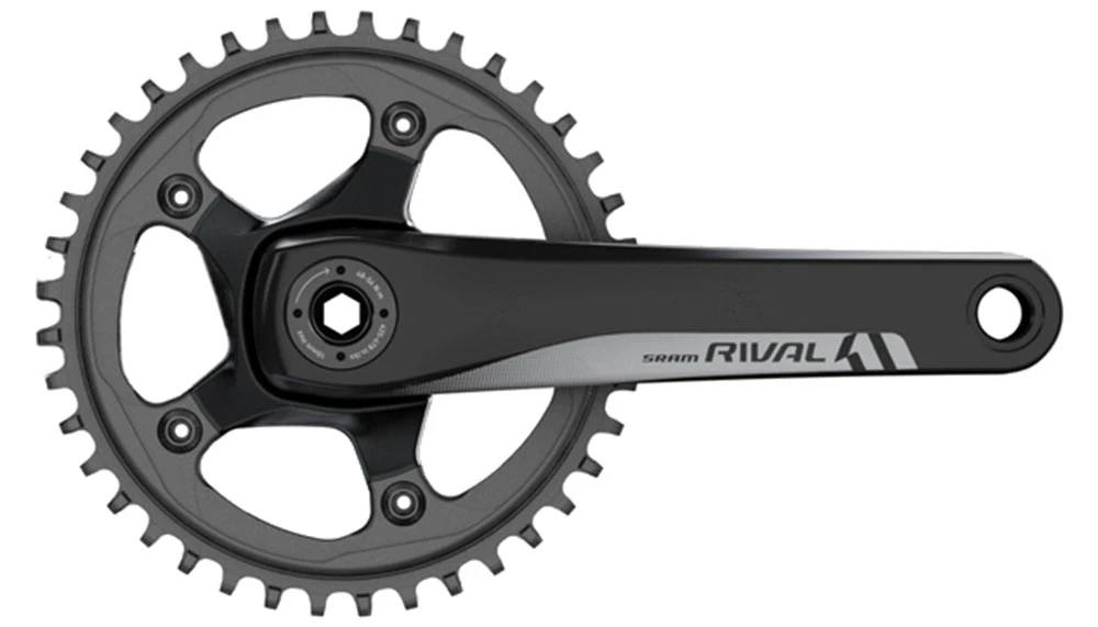 SRAM Manivelle Rival 1 11 Vitesses GXP 1 SRAM Manivelle Rival 1 11 Vitesses GXP