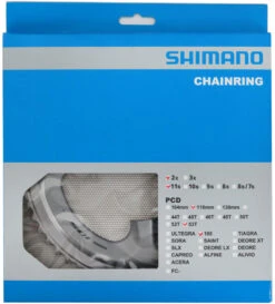 Shimano Plateau Pour FC-R7000 53/39 Dents -Vélo Pièces Magasin 105 FC R7000 53 silber Verpackung