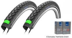 Schwalbe Marathon 37-622 + Chambre à Air SV17 Set