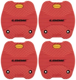 LOOK Activ Grip City Pad (4 Pièces) 8 LOOK Activ Grip City Pad (4 Pièces) -Vélo Pièces Magasin 302007003 ACTIV GRIP CITY PAD RED
