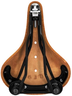 BROOKS Flyer Sellette 9 BROOKS Flyer Sellette -Vélo Pièces Magasin 831273005191BrooksFlyerShortSattelB396DA07203HONEY 45M3rOYM83P30D