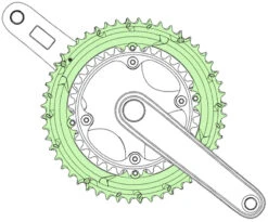 Campagnolo® Plateau Record 12 Vitesses 145mm -Vélo Pièces Magasin Campagnolo Record 12 fach Kettenblatt FC RE952 b