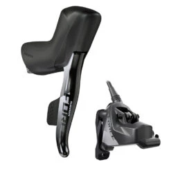 SRAM Force ETap AXS 2x12 Vitesses HRD Kit électronique FlatMount CL -Vélo Pièces Magasin ED FRC D1 Right w Caliper Black 3q M
