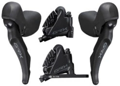 Shimano GRX ST-RX600+BR-RX400 Kit De Freins à Disque 2x11 Vitesses
