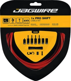 JAGWIRE Pro Shift, Jeu De Câbles à 1 Vitesse -Vélo Pièces Magasin Jagwire Pro Shift 1 fach Schaltzugset PCK558 e