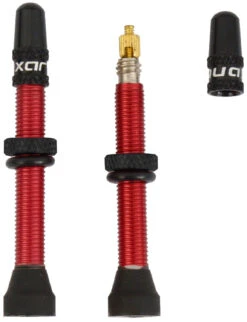 Valves Tubeless Universelles En Alu Rouge