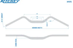 RITCHEY Guidon Classic Kyote 800mm 5 RITCHEY Guidon Classic Kyote 800mm -Vélo Pièces Magasin Ritchey ClassicKyote 30475457003 03