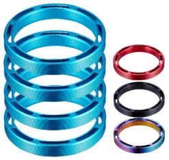 Supacaz Jeu D'entretoises Creuses SupaSpacer 1 1/8"