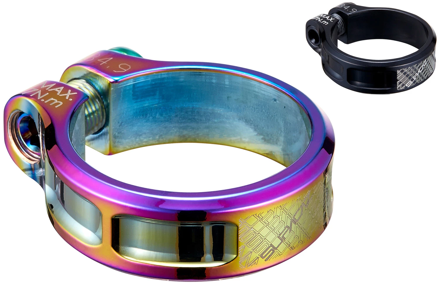 Supacaz Serrage De Selle SupaClamp 34,9mm 1 Supacaz Serrage De Selle SupaClamp 34,9mm