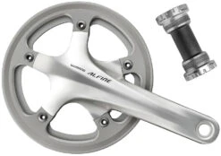Shimano Manivelle ALFINE FC-S501 Avec Double Anneau De Protection De La Chaîne