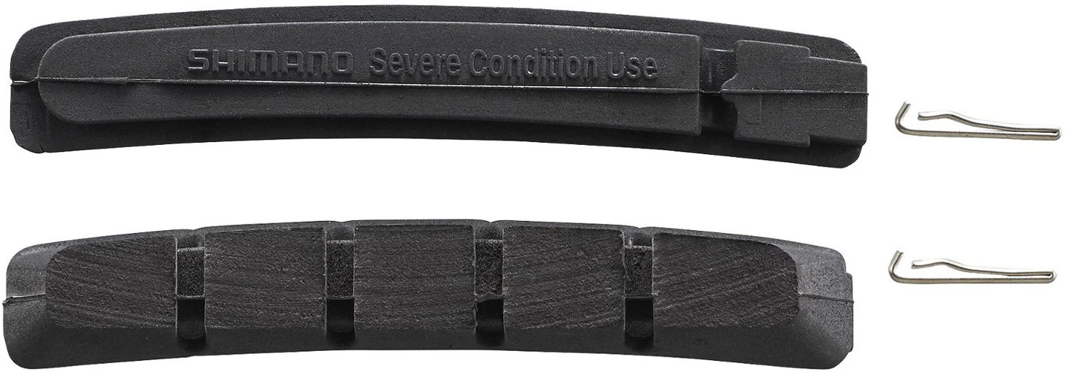 Shimano M70R2 Plaquettes De Frein Pour Patins De Frein à Cartouche (1 Paire) 1 Shimano M70R2 Plaquettes De Frein Pour Patins De Frein à Cartouche (1 Paire)