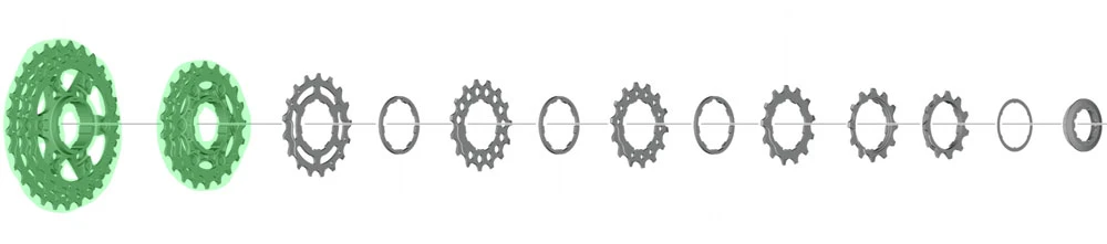 Shimano Unité De Scratch Pour CS-R8000/CS-6800 6 Shimano Unité De Scratch Pour CS-R8000/CS-6800 – Image 6