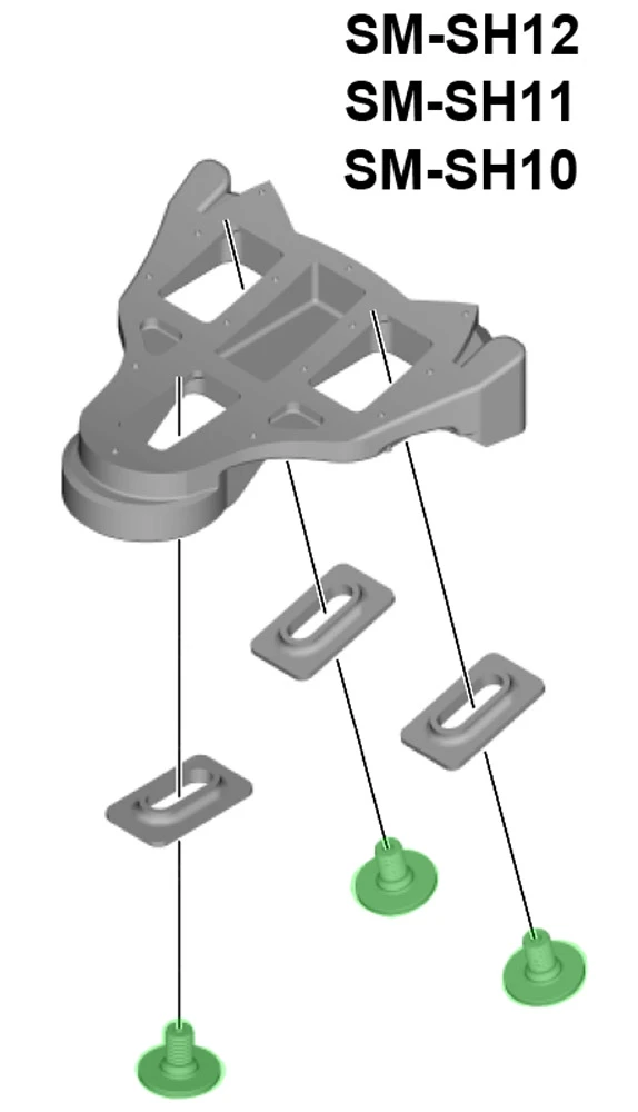 Shimano Vis De Plaque De Chaussure M5 X 13,5mm Pour SM-SH10/11/12 3 Shimano Vis De Plaque De Chaussure M5 X 13,5mm Pour SM-SH10/11/12 – Image 3