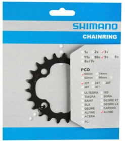 Shimano ALIVIO Plateau 9 Vitesses Pour FC-M4000/M4050 8 Shimano ALIVIO Plateau 9 Vitesses Pour FC-M4000/M4050 -Vélo Pièces Magasin Shimano Alivio 9 fach Kettenblatt FC M4000 M4050 20048354 c