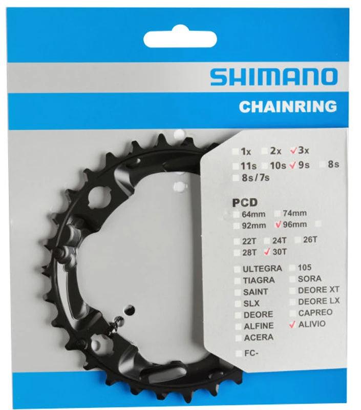 Shimano ALIVIO Plateau 9 Vitesses Pour FC-M4000/M4050 5 Shimano ALIVIO Plateau 9 Vitesses Pour FC-M4000/M4050 – Image 5