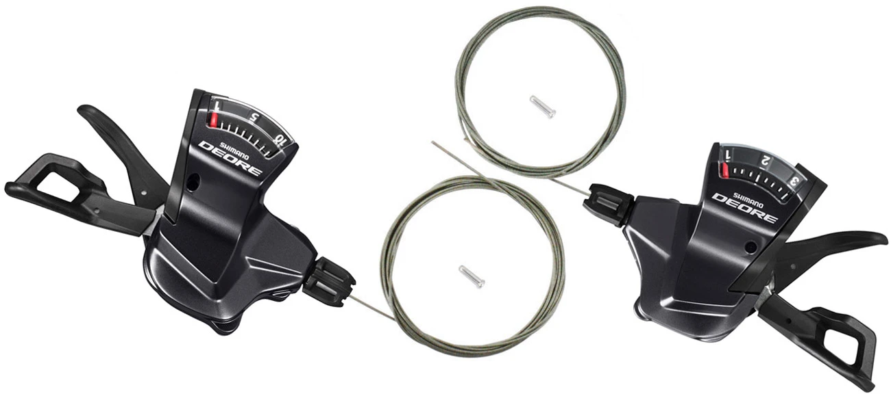 Shimano DEORE SL-T6000 Kit Levier De Vitesse 2/3x10 Vitesses 2 Shimano DEORE SL-T6000 Kit Levier De Vitesse 2/3x10 Vitesses – Image 2