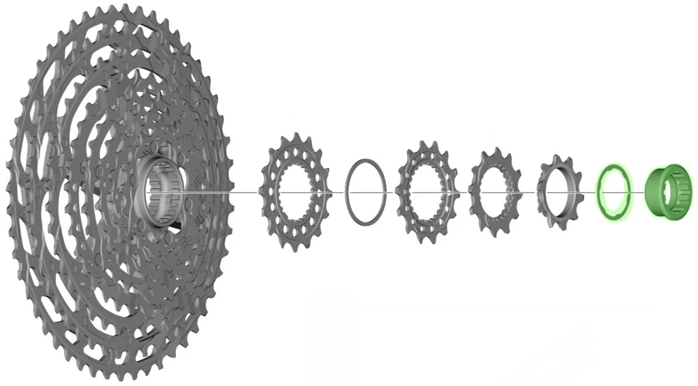 Shimano Bague De Fermeture Avec Bague D'espacement Pour CS-M9100 3 Shimano Bague De Fermeture Avec Bague D'espacement Pour CS-M9100 – Image 3