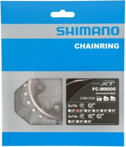 Shimano Plateau XT FC-M8000 2 Vitesses 26T (BC) -Vélo Pièces Magasin Shimano XT 2 fach Kettenblatt FC M8000 26 Zahne BC Y1RL26000 b