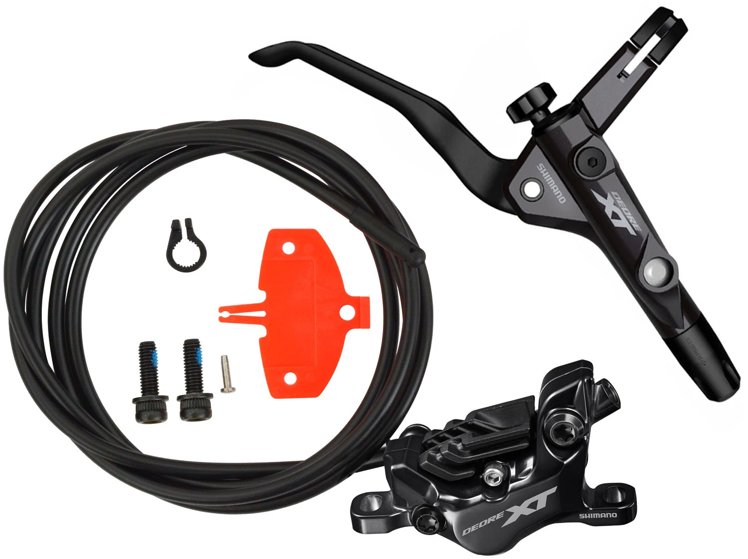 Shimano XT BL-T8100+BR-M8120 Frein à Disque Arrière 1700mm 2 Shimano XT BL-T8100+BR-M8120 Frein à Disque Arrière 1700mm – Image 2