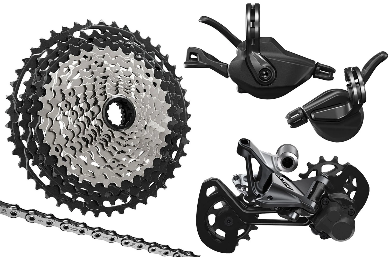 Shimano XTR M9100 Kit De Mise à Niveau 2x12 Vitesses 10-45 Collier Sans Dérailleur Avant 1 Shimano XTR M9100 Kit De Mise à Niveau 2x12 Vitesses 10-45 Collier Sans Dérailleur Avant