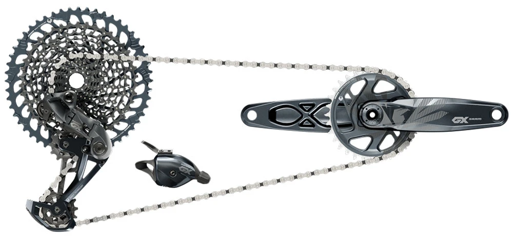SRAM GX Eagle DUB Groupe 1x12 Vitesses Boost 10-52 1 SRAM GX Eagle DUB Groupe 1x12 Vitesses Boost 10-52
