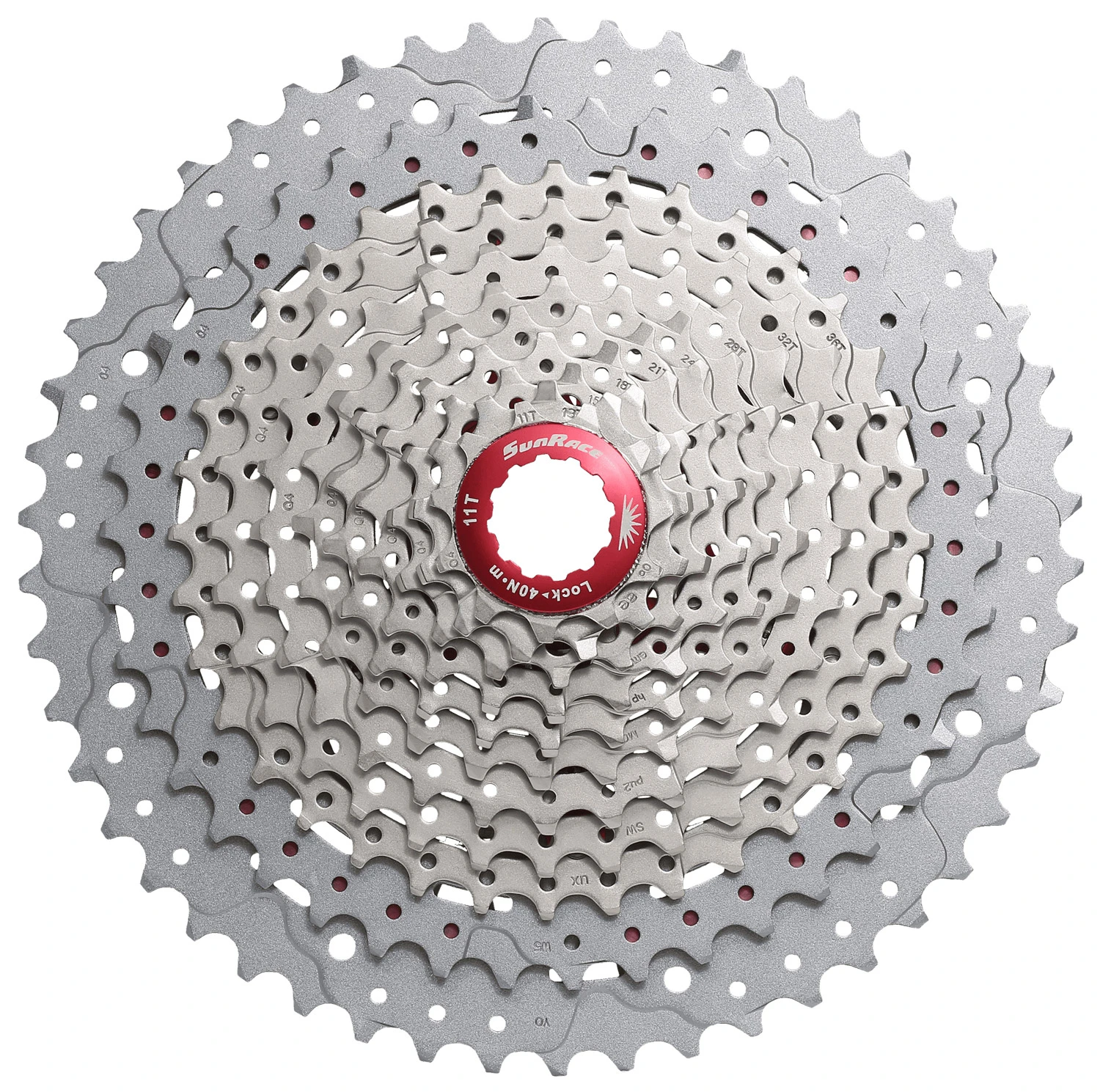 SUNRACE MX80 Cassette 11 Vitesses 11-51 1 SUNRACE MX80 Cassette 11 Vitesses 11-51