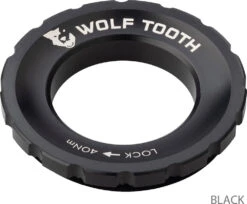 Vélo Pièces Magasin -Vélo Pièces Magasin Wolf Tooth Centerlock Rotor Lockring Black 1 1