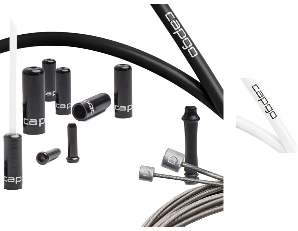 CAPGO OL Jeu De Câbles De Dérailleur Shimano/SRAM 1 CAPGO OL Jeu De Câbles De Dérailleur Shimano/SRAM
