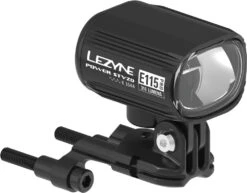 Lezyne Power Pro E115 StVZO Eclairage Avant Pour Vélo électrique, Incl. Interrupteur à Distance
