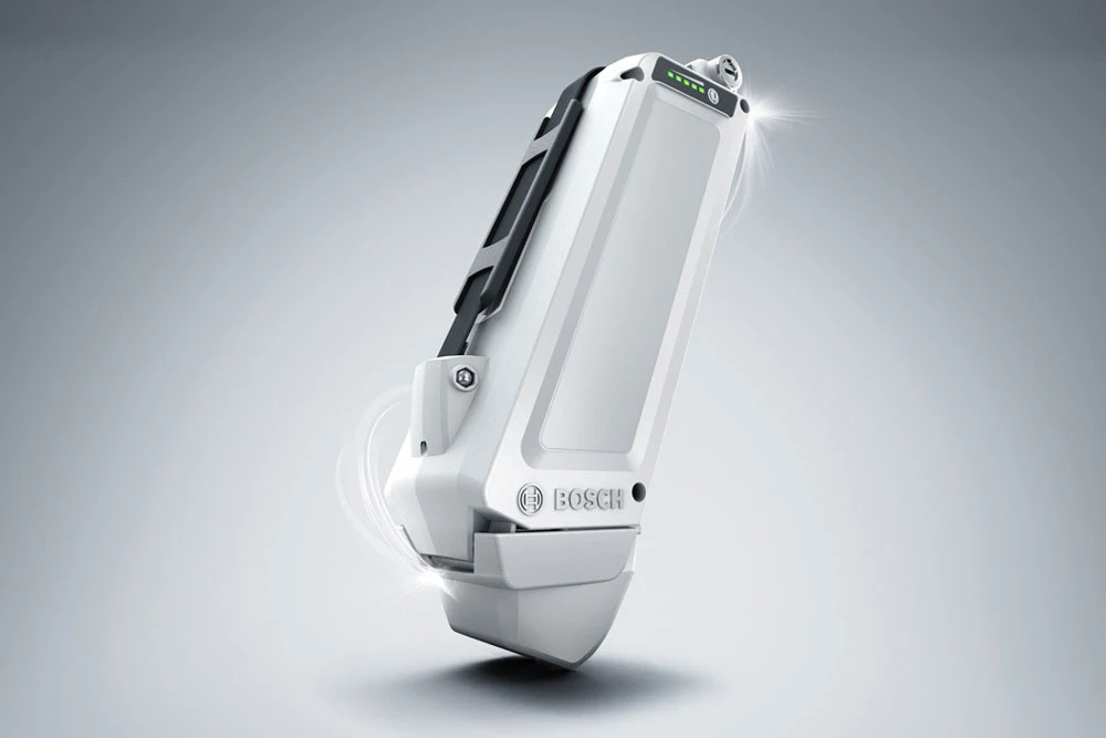 Bosch PowerPack 400 Batterie Cadre Blanc Classic+ 2 Bosch PowerPack 400 Batterie Cadre Blanc Classic+ – Image 2